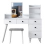 Hanah Home BJ101 - 2294 Mesa de Maquillaje Blanca
